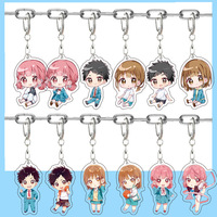 Anime Blue Box Ao no Hako Taiki Inomata Chinatsu Acrylic KEY CHAIN Decoration Figure 6cm Character Desktop Ornament Keychain Gif