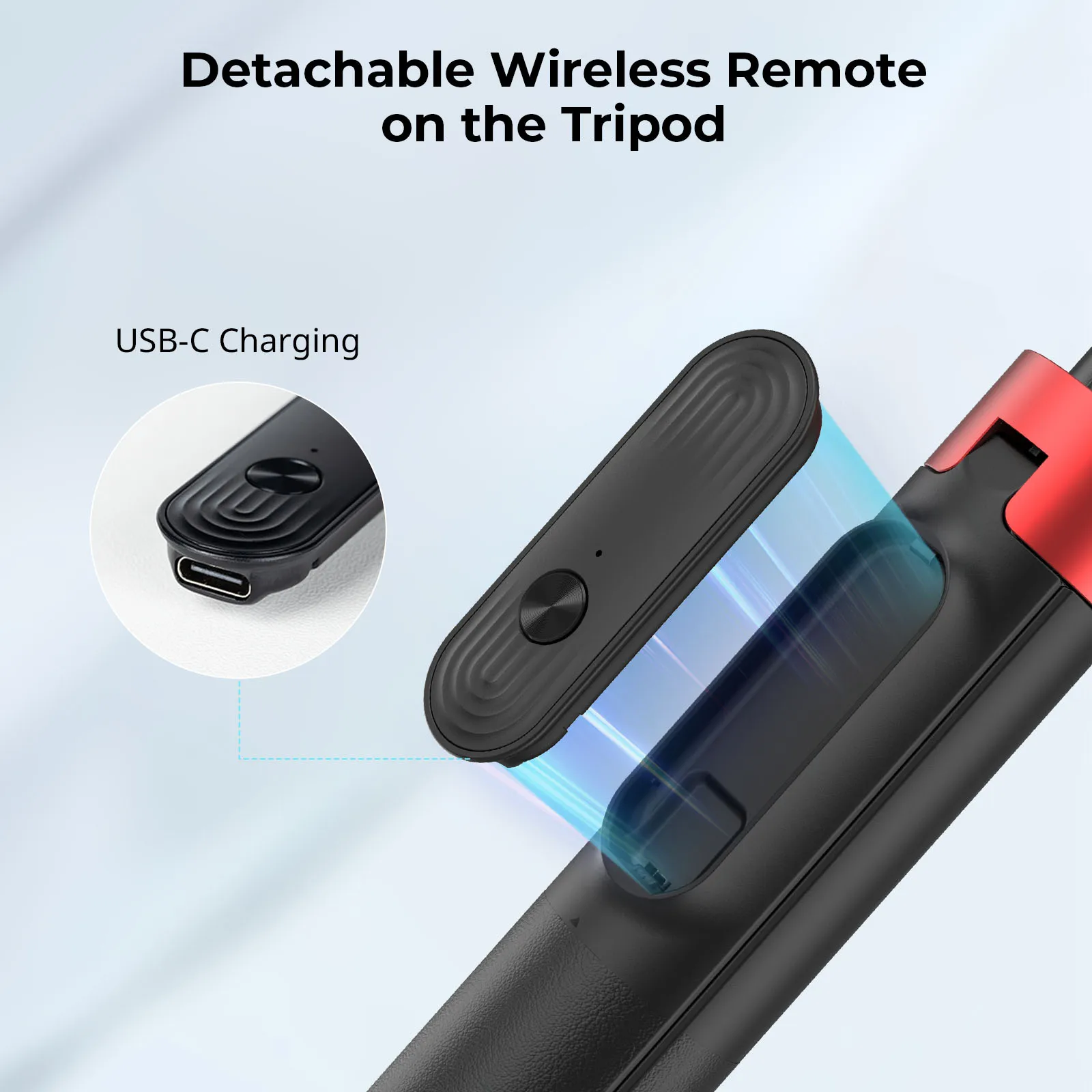 Suporte de tripé de telefone magnético SmallRig com controle remoto, vara selfie portátil, Magsafe para iPhone 12 13 14 15-4731, ST-25 Pro