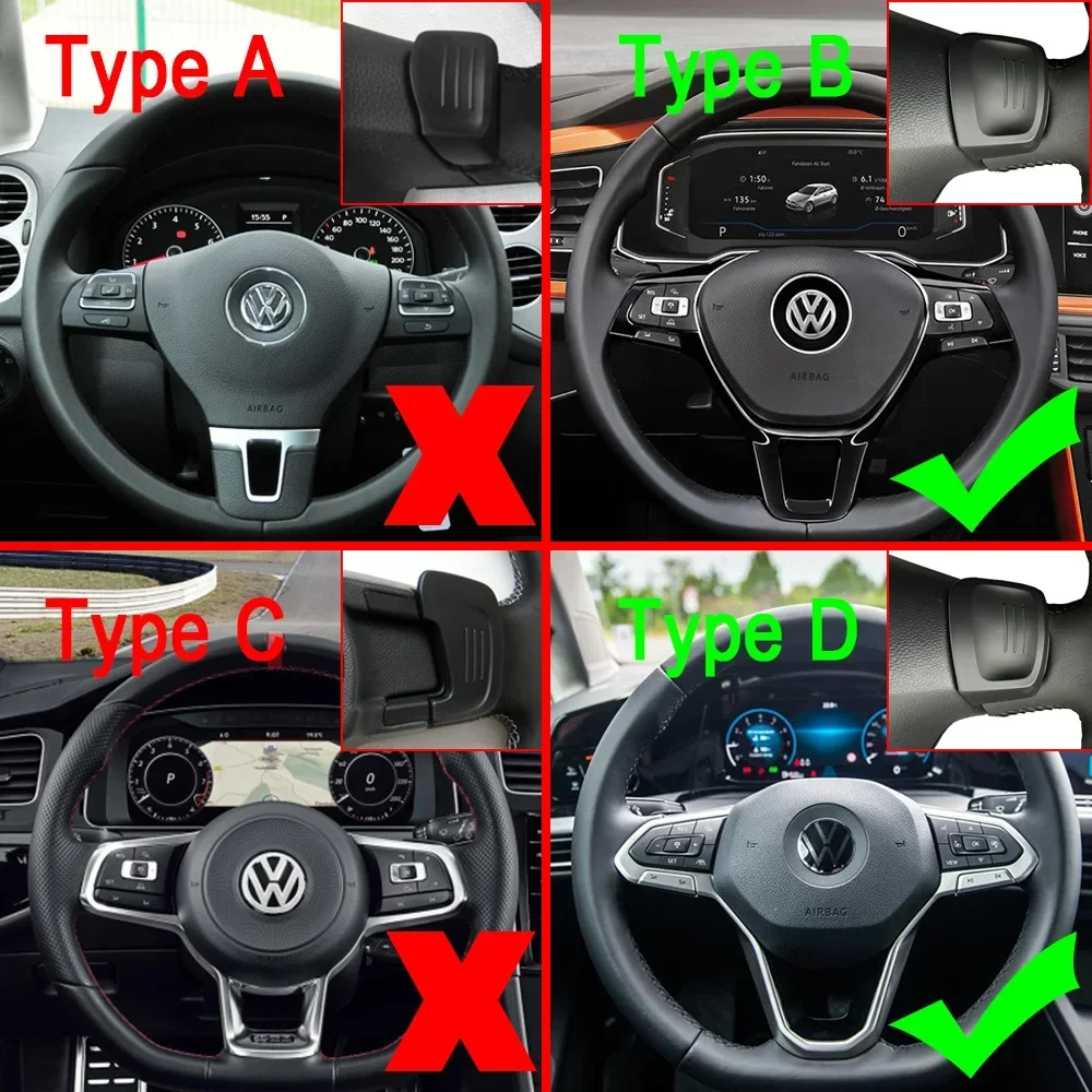 For Volkswagen Tiguan MK2 VW Arteon 2022 Golf7 8 Variant Alltrack MK7 T-Cross Passat B8 Steering Wheel DSG Paddle Shifter Extend