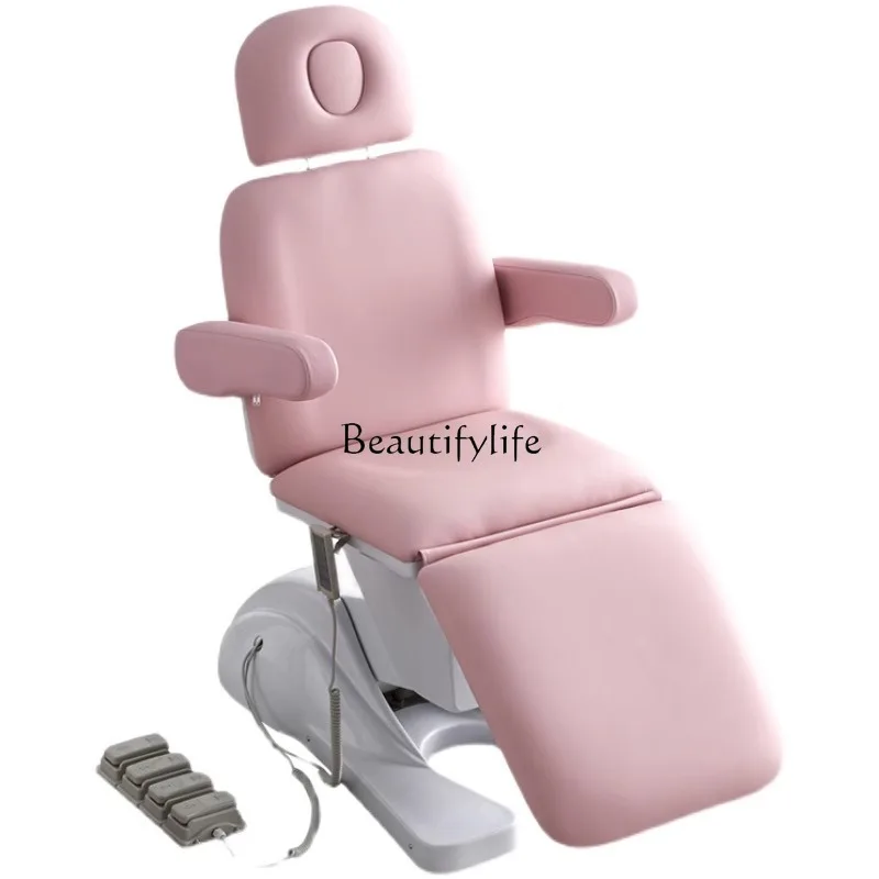 

Electric body bed sitting and lying dual-purpose lift adjustment