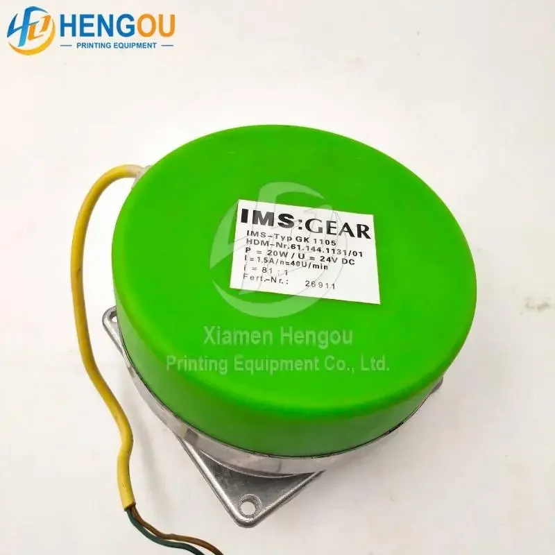 

Оригинальный 95% новый CD102 SM102 со смещением 61.144.1131, детали печатной машины, 24 В постоянного тока, печатный двигатель 61.144.1131
