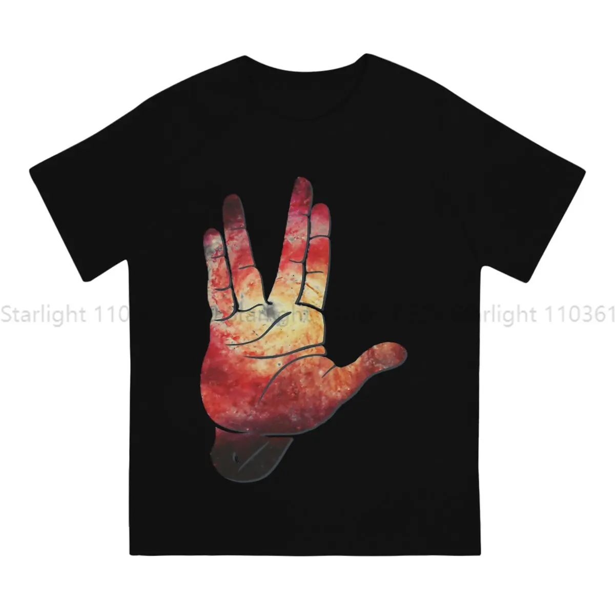 Deep Space Galaxy Messier 101 Remix TShirt For Male Starr Trrekk Clothing Fashion T Shirt Soft