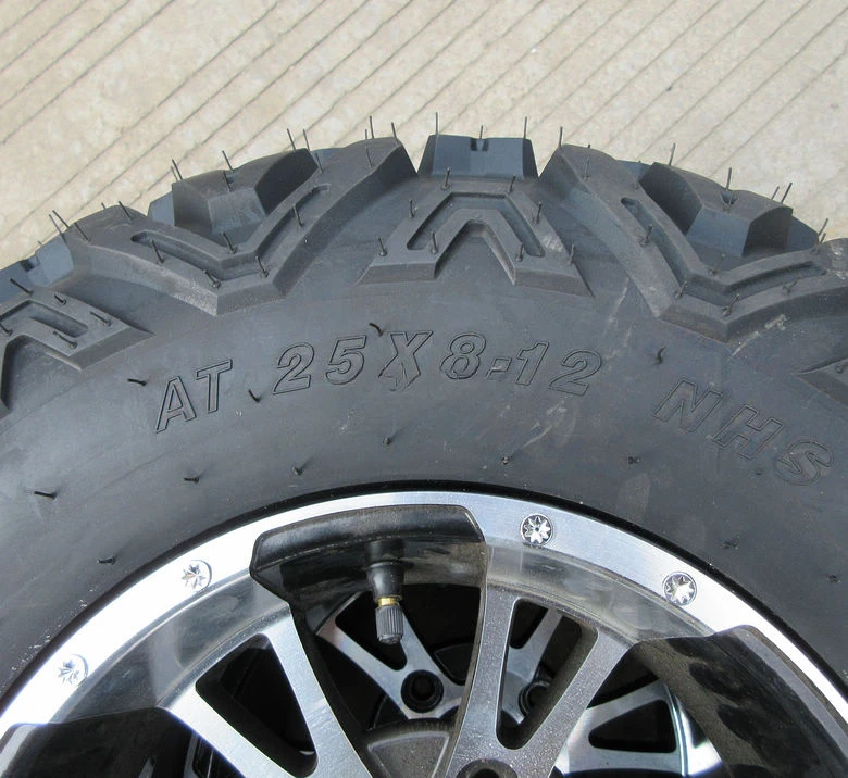 The product can be customized. Kart accessories, big bull beach car 10-12 inch A-shaped tires with blade aluminum wheels