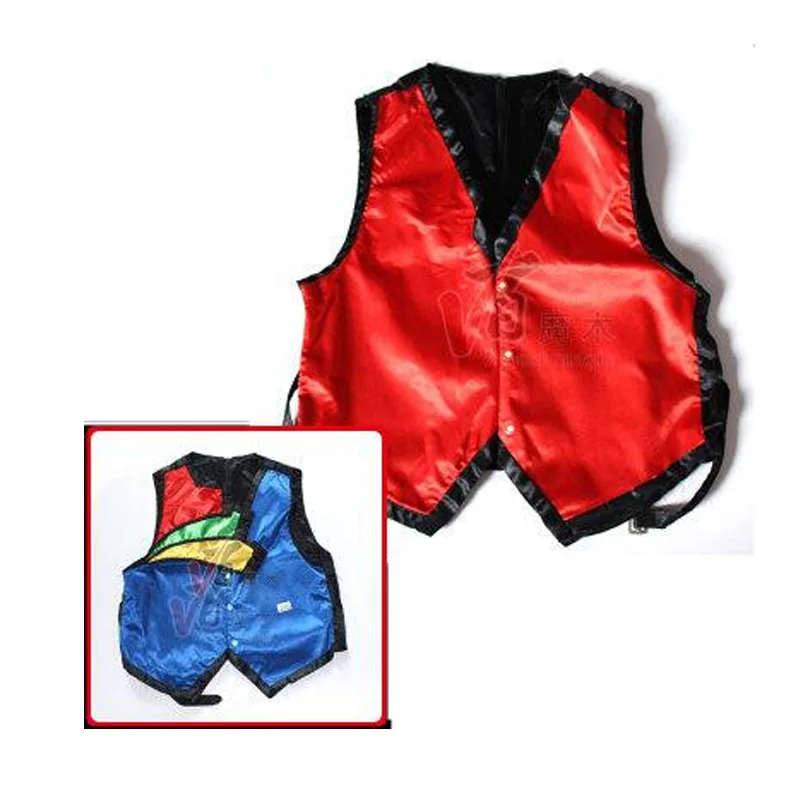 Color Changing Vest By Lee Alex Four color - Magic Tricks,Mentalism,Stage Magic Props,Comedy,Magia Toys Classic Magie