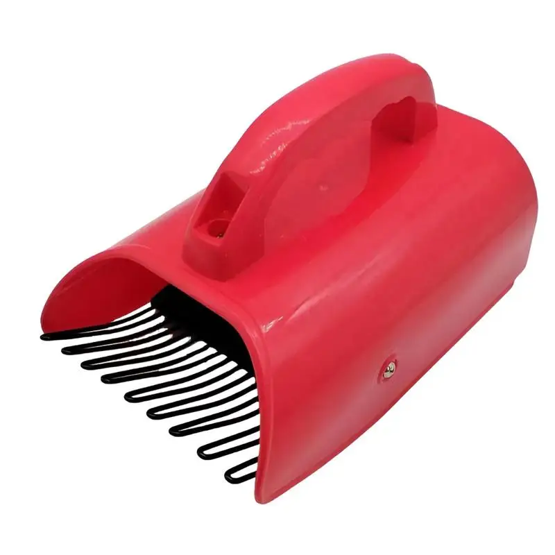 

Berry Picker with Handle Safe Berry Picker Anti Slip Grip Fruit Harvester With Comb Fruit Collecting Scoop Greenhouse tools