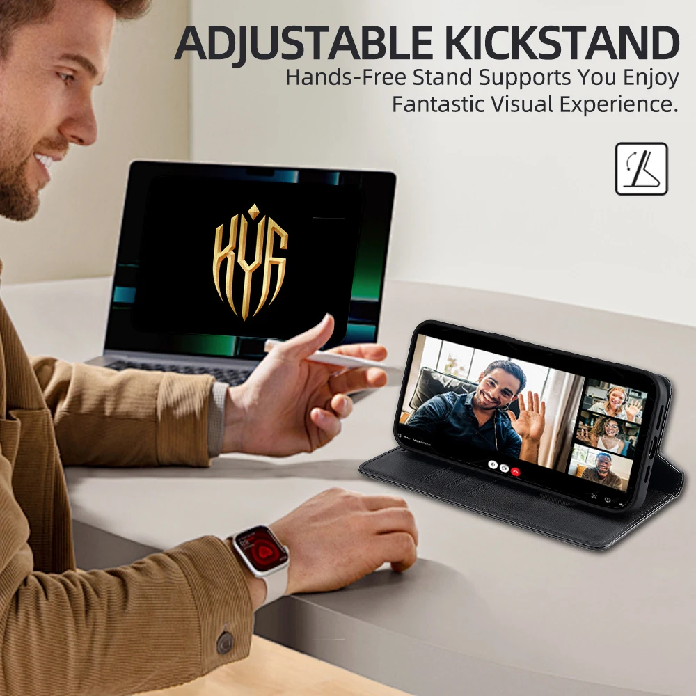 محفظة جلدية بنمط التنين المغناطيسي لهاتف Xiaomi 17 Pro Max Xiaomi 15 Ultra 14 14T 13 13T Pro أغطية جلد للأعمال