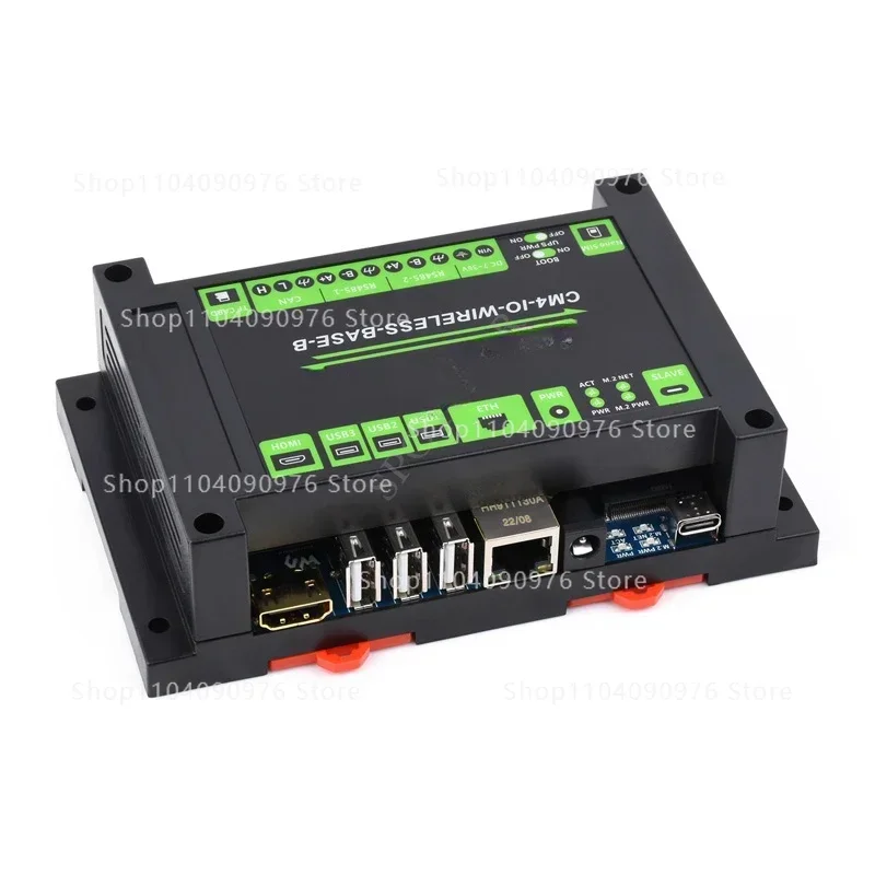 Suitable for Raspberry Pi CM4 industrial module 5G/4G IoT USB 2.0 expansion board kit with UPS module M.2 interface