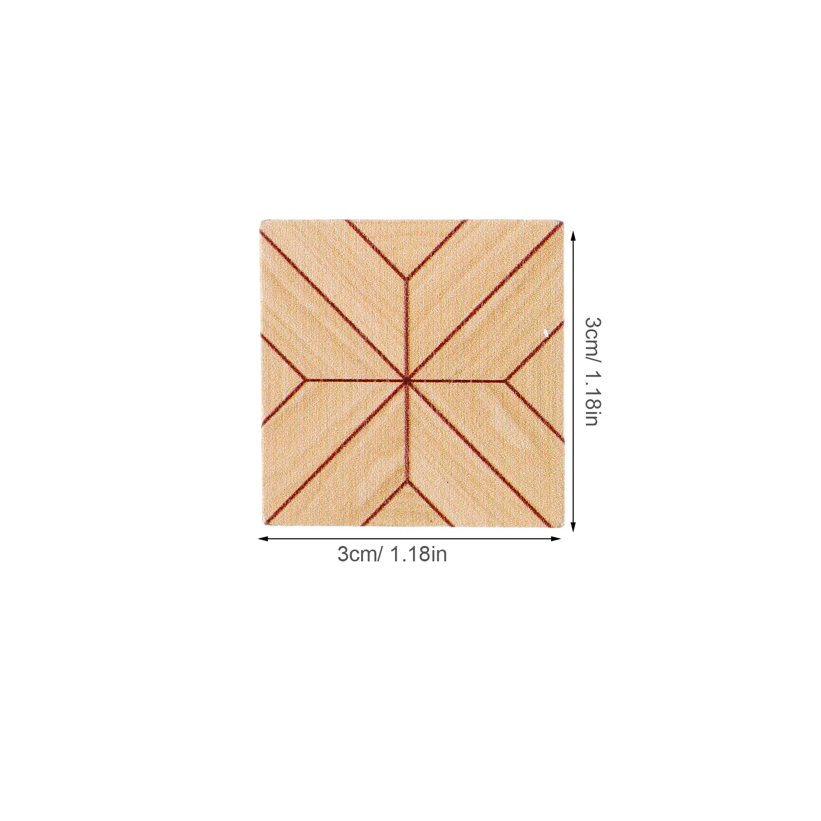 20 قطعة بلاط الأرضيات المصغرة على الطراز العتيق صفائح خشبية مزدوجة الجوانب لدمية المطبخ غرفة المعيشة ديكور غرفة نوم
