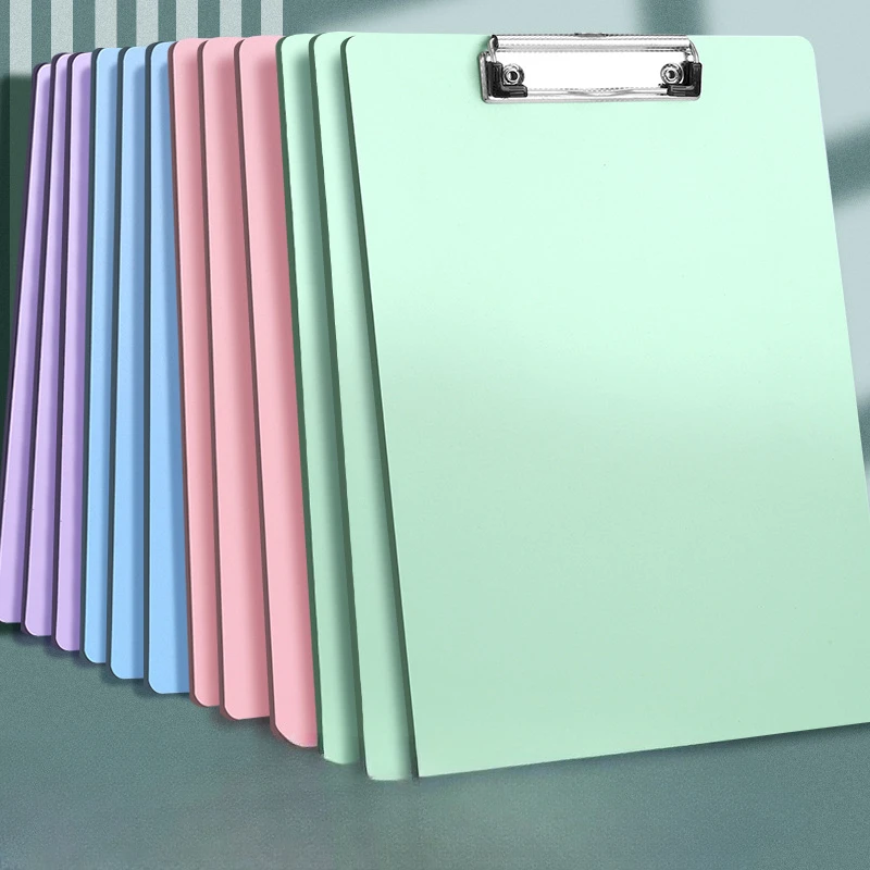 Plastic A4 Frosted Texture File Paper Storage Board, Student Office Supplies Writing Board