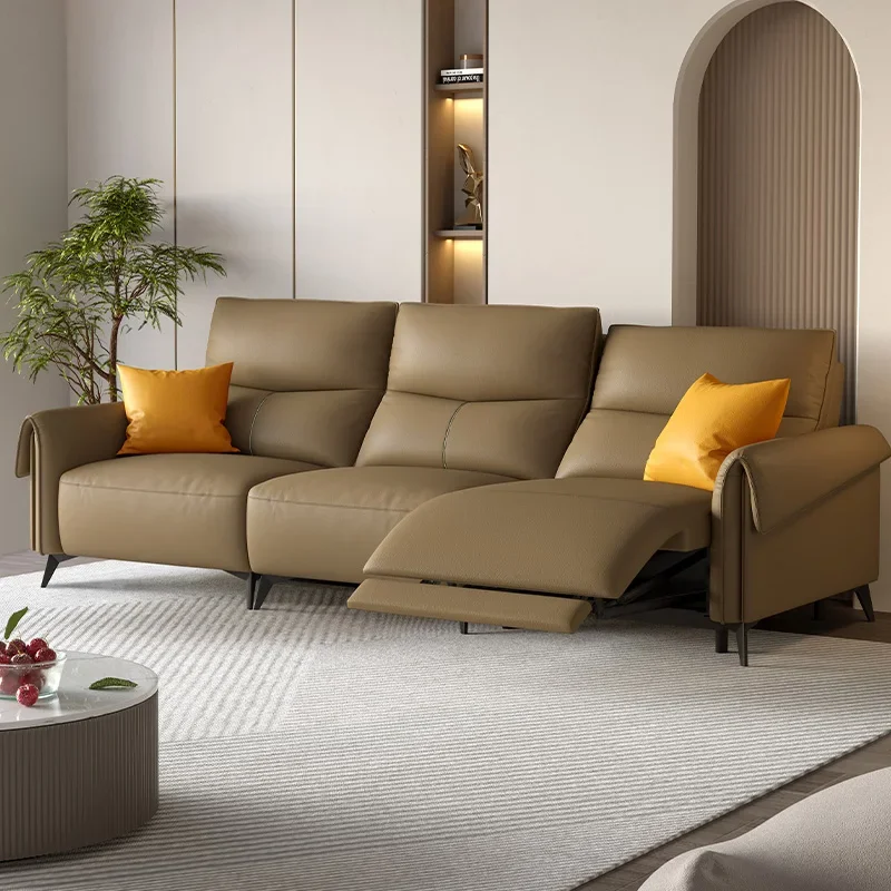 

Minimalist European Living Room Sofas Big Size Unique Recliner Electric Sofa Nordic Designer Women Sillon Cama Trendy Furniture