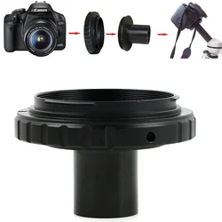 Biological Microscope Mount Adapter (T-mount) Lens Adaptor Ring 23.2mm Eyepiece Ports For Canon Nikon EOS SLR Camera