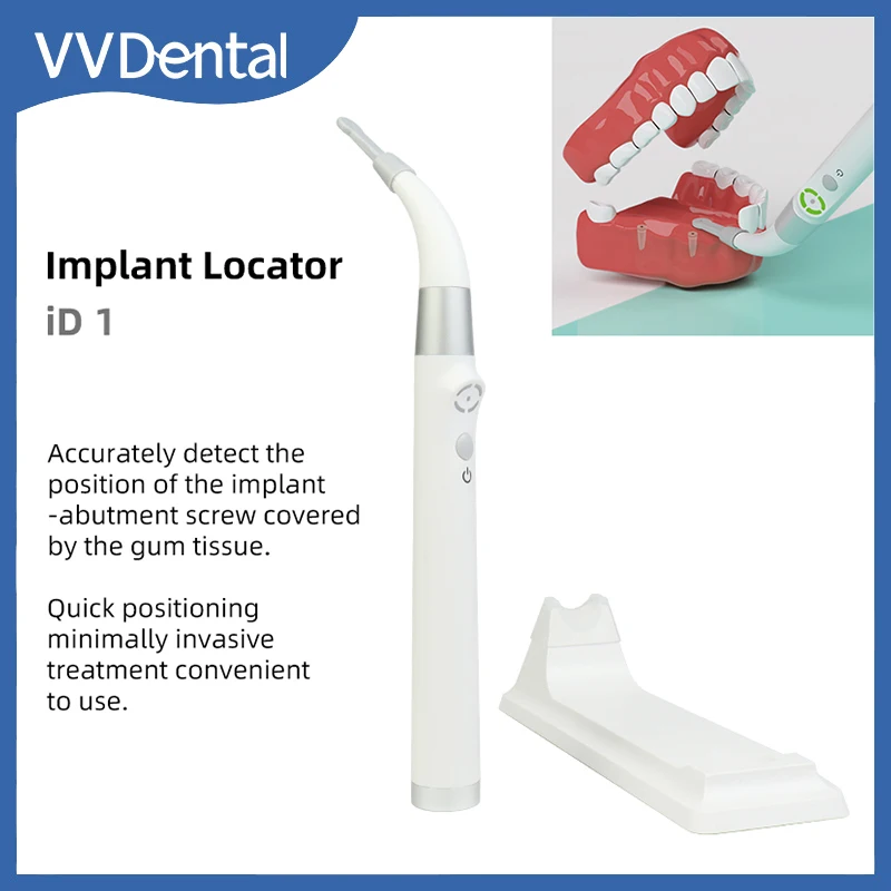 

VV Dental lmplant Locator Detector Precise Sensor 3steps Smart Find Implant Screw Smart Rotatably Sensor Spotting Finder Locator