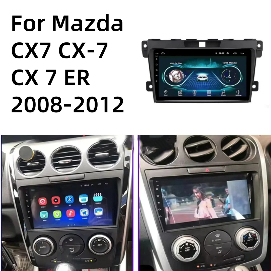 

Android 15 For Mazda CX7 CX-7 CX 7 ER 2008-2012 Car Multimedia Player Radio Auto GPS Navigation Head Unit Carplay Screen
