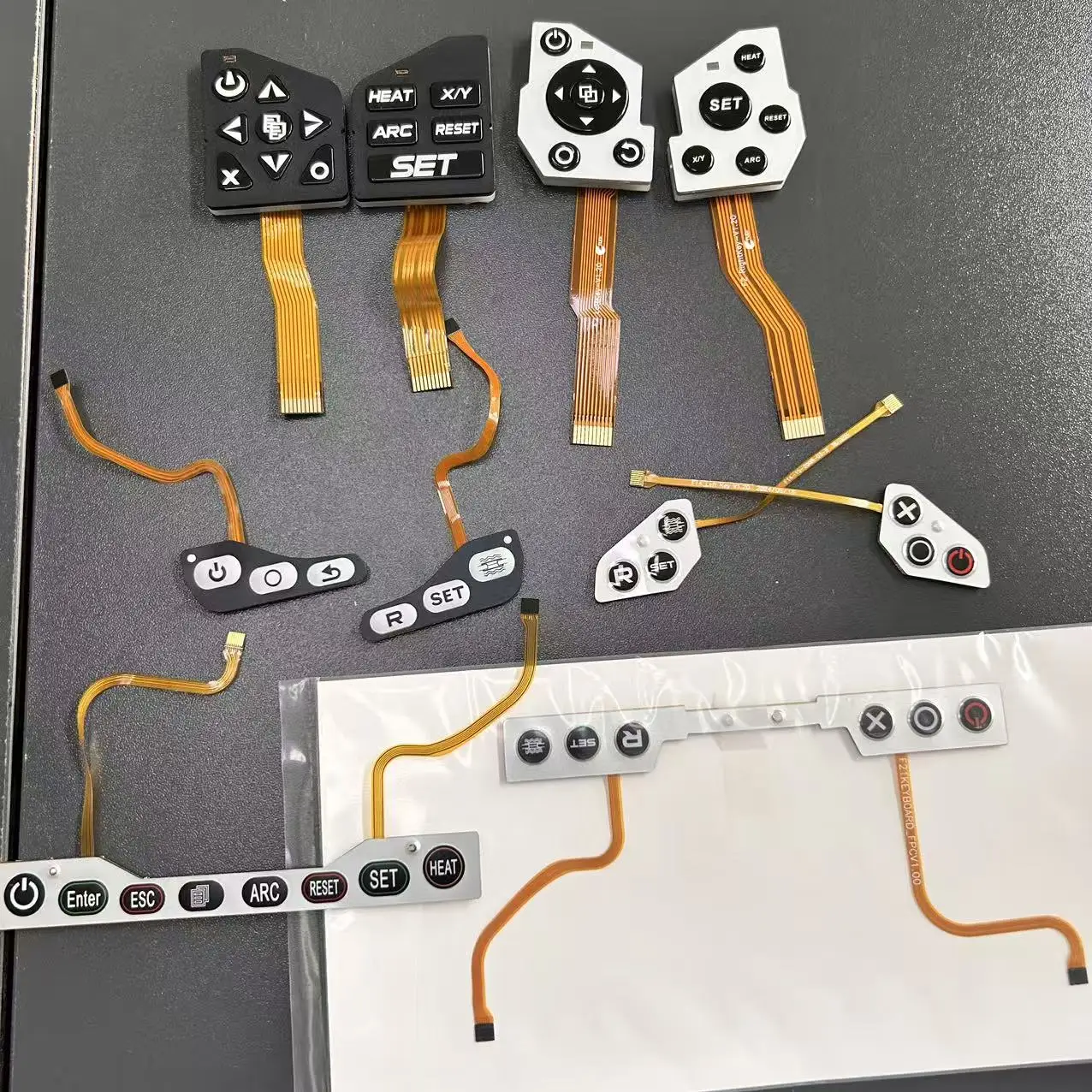 SET power button board for INNO IFS-15 View3 View 5 / View 7 / View 6L View1 View4S M7 A3 fiber fusion splicer keypad keyboard