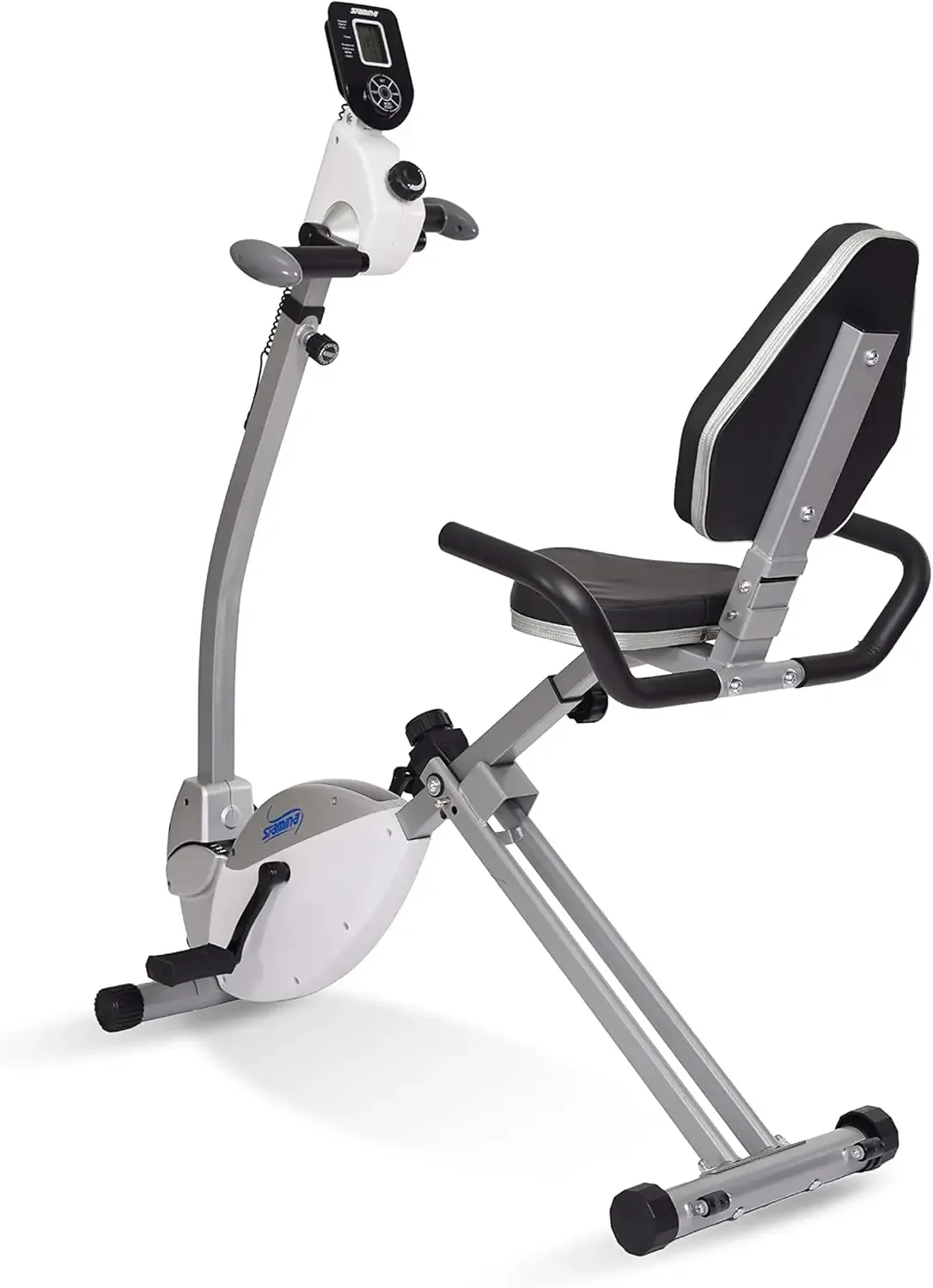 

Stamina Recumbent Exercise Bike with Arm Workout - Fitness Bike with Smart Workout App - Recumbent Exercise Bike for Home