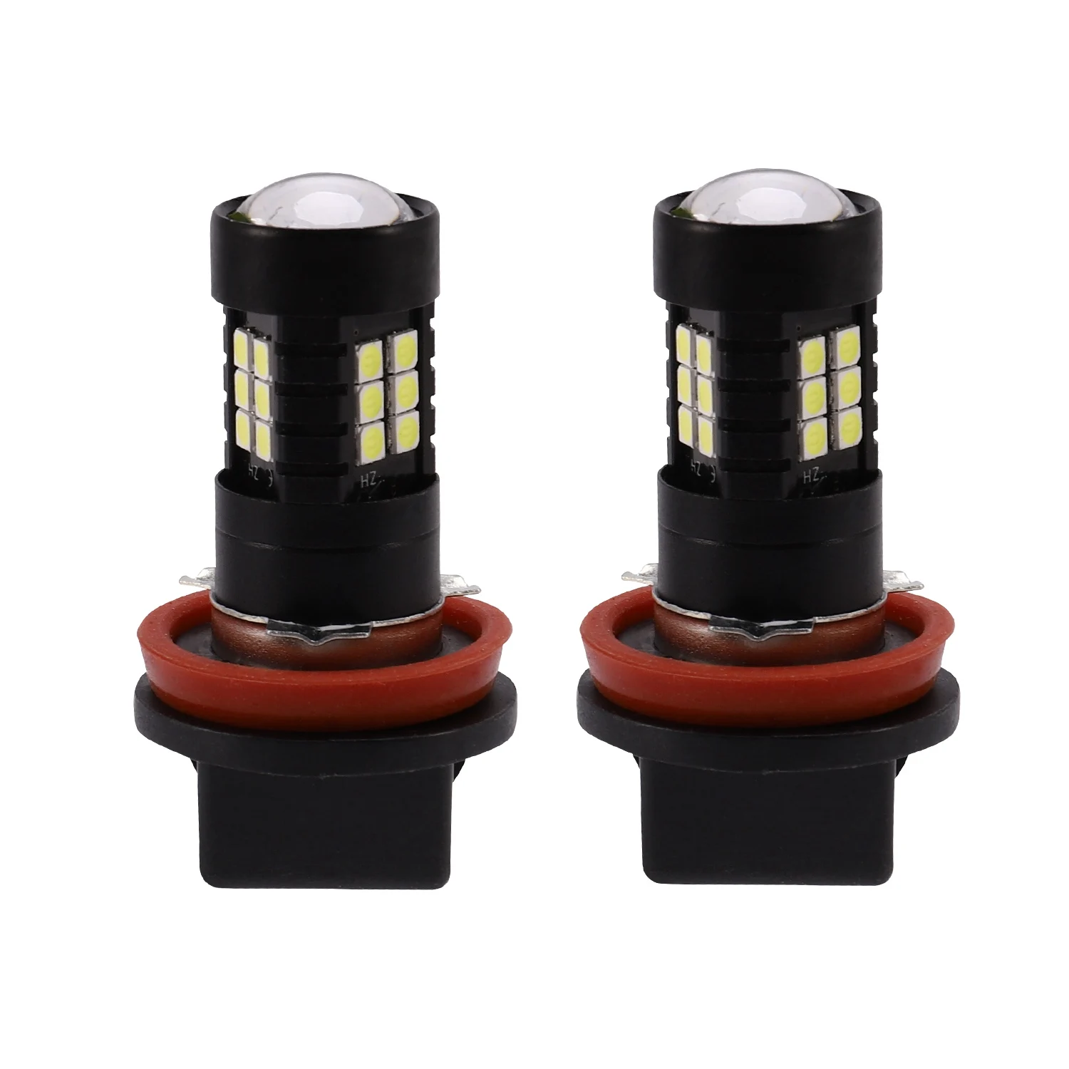 2x Canbus H8 3030 21Smd Led Drl Daytime Running Fog Light Bulbs For Superb