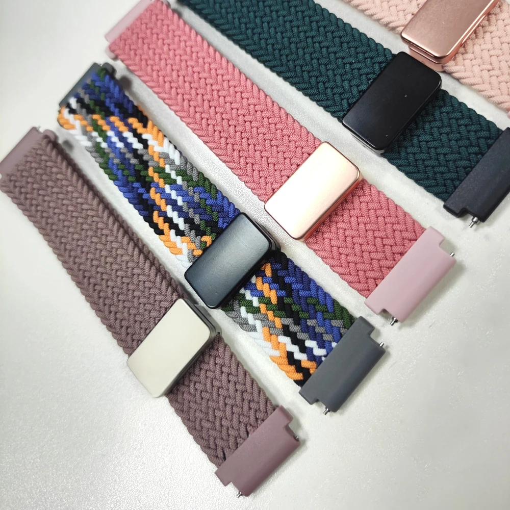 Спортивный ремешок 22 мм для Xiaomi Watch S4 Band S3 S1 Active Correa Smartwatch Браслет для Xiaomi Watch 2 Pro/Color 2 Нейлоновый браслет