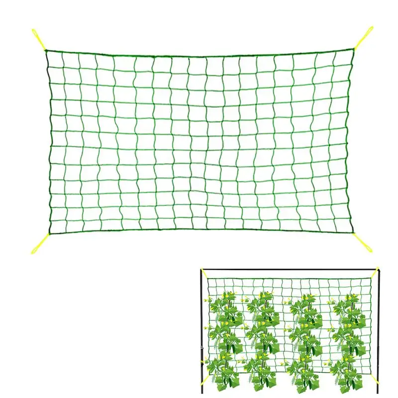 Garden Plants Climbing Net Plastic Nylon Net Morning Glory Flower Vine Netting Support Net Grow Net Holder Garden Netting