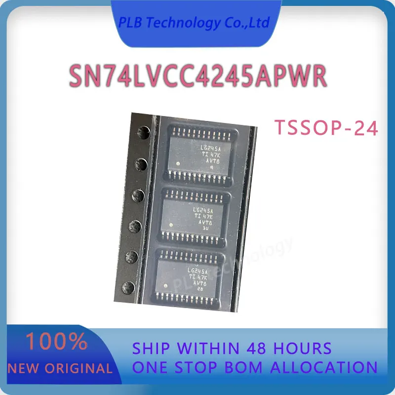 Original SN74LVCC4245 Integrated Circuit SN74LVCC4245APWR TSSOP-24 Electronic Octal Bus Transceiver Stock IC Chip New