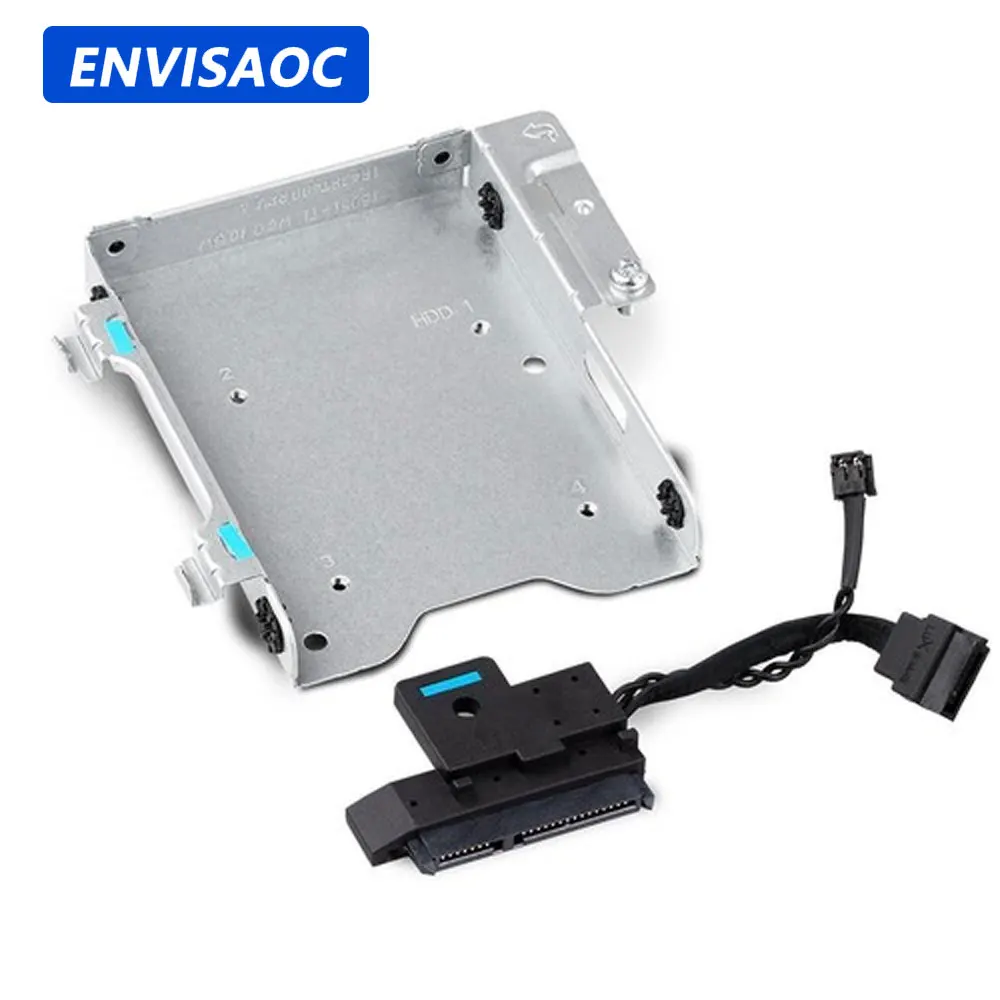 Cabo Flexível OEM para Conector de Disco Rígido SATA HDD SSD para Desktop HP Z2 Mini G3 G4 Workstation com Suporte e Parafusos