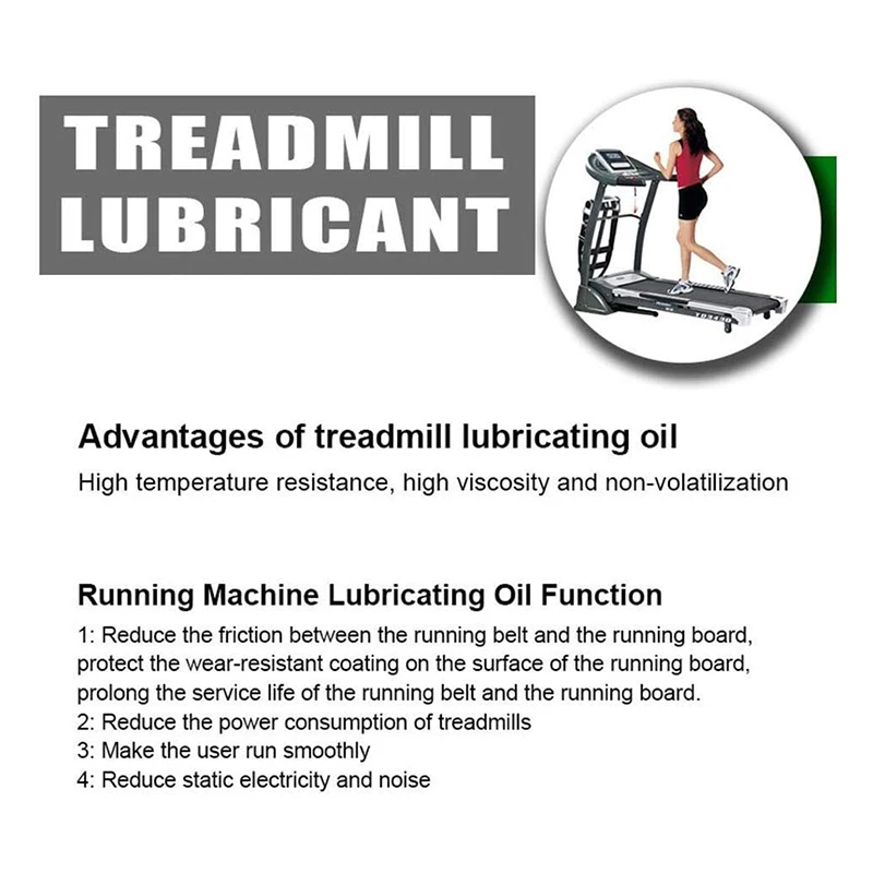 Pelumas minyak silikon pemeliharaan Treadmill 100ML minyak silikon minyak Gym peralatan Treadmill pemeliharaan Treadmill