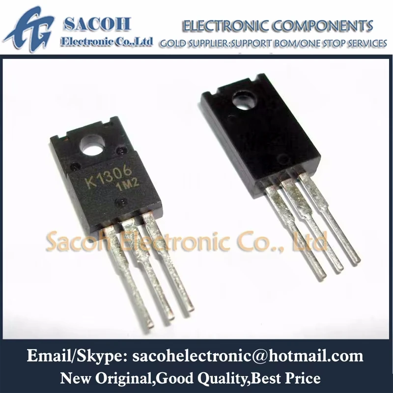 

Made In China 10Pcs/Lot 2SK1306 K1306 TO-220F 15A 100V Power MOSFET Transistor
