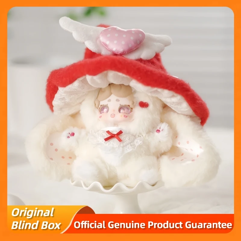 حقيقي Luckydeernai V3 الساحرة رسالة سلسلة صندوق أعمى لطيف محظوظ الغزلان ناي الفطر أفخم قلادة صندوق غامض هدايا عيد الميلاد