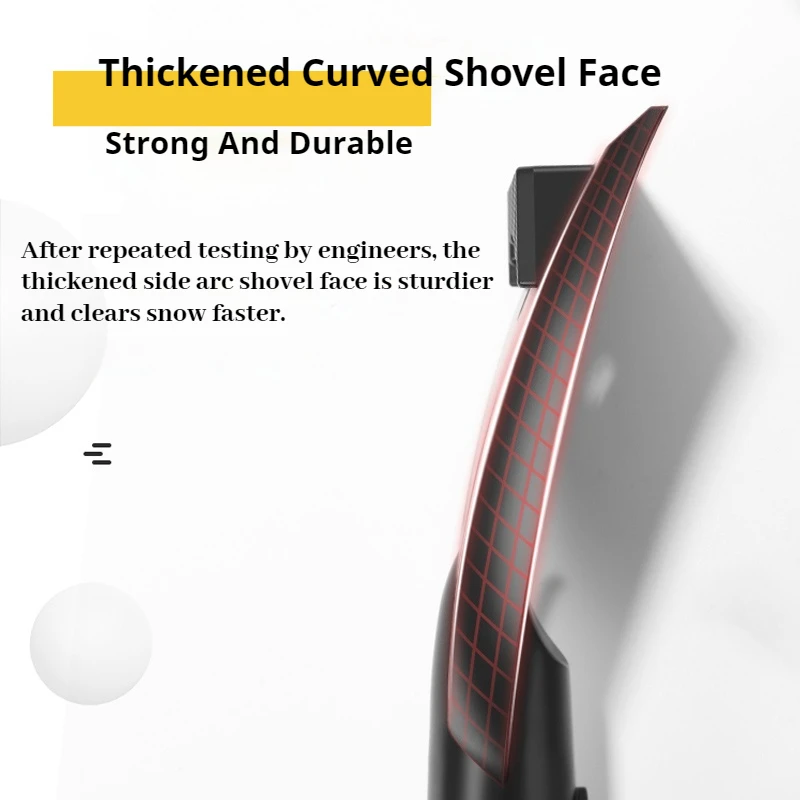 Car Universal Ice Scraper Snow Shovel Windshield Glass Defroster Car Winter Non-slip Cleaning Shovel Auto Accessories