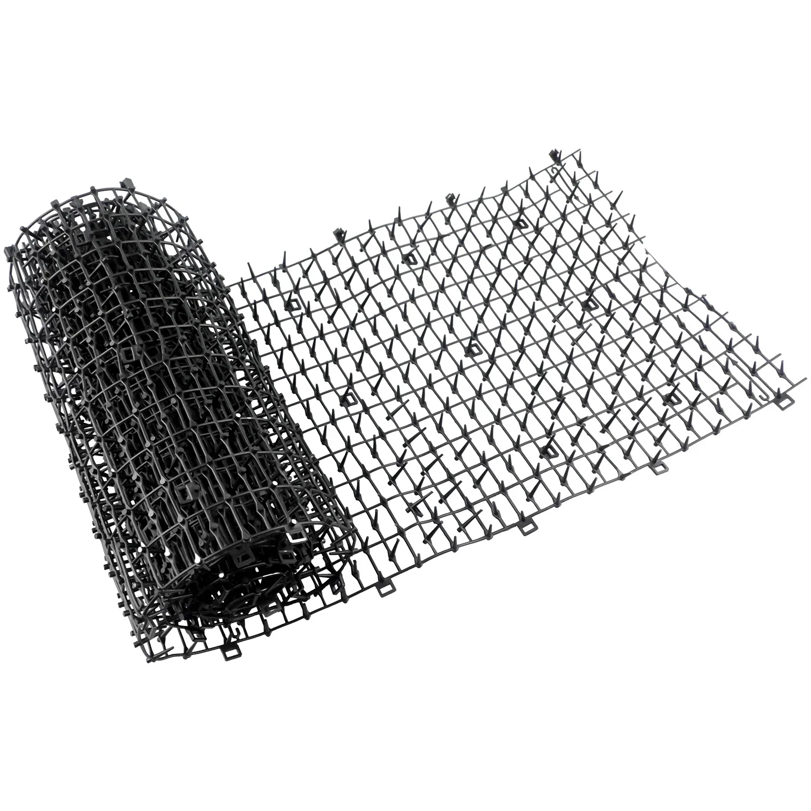 Garden Cat Scat Mats Anti Cat Mat Prickle Strips Net Network Spikes Prevent Cat Dog Digging Climbing Trees Cat Skewer Mesh Fence