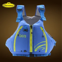 PVC Foam Kayak Life Jacket para Adulto, CE, ISO, 12402-5 Certificado, Flutuabilidade Aids, Segurança Pesca Vest, entrega rápida, colete salva-vidas