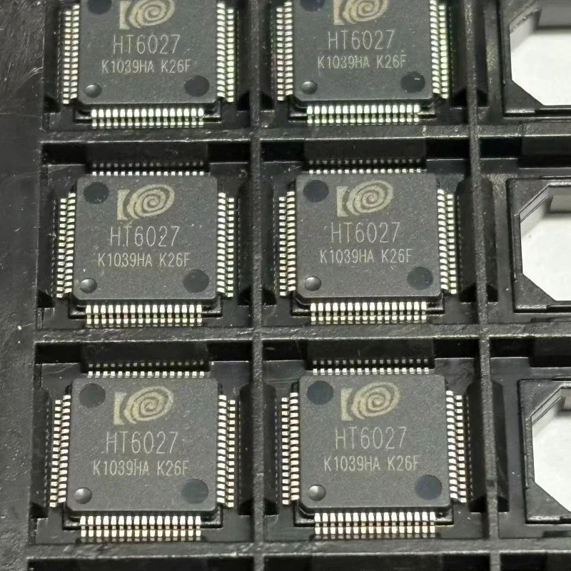 HT6027 ARM Cortex-M0 32-Bit MCU, 44MHz, 256KB Flash, 54 I/O, LQFP-64