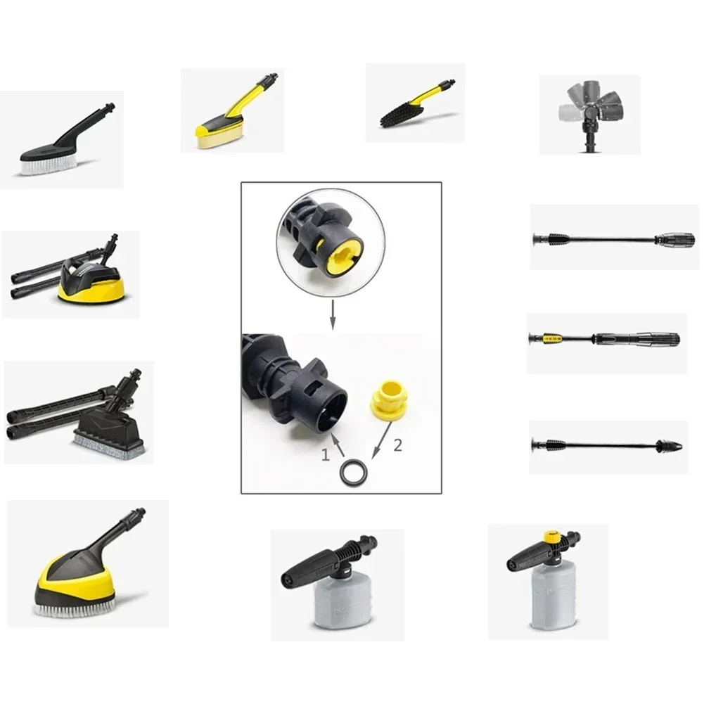 Imagem -03 - Conjunto de Vedação de Anel o de 20 Tamanhos 2.640729.0 para Karcher k2 k3 k4 k5 k6 k7 Bocal de Lavadora de Pressão Equipamentos de Energia o Anéis de Borracha