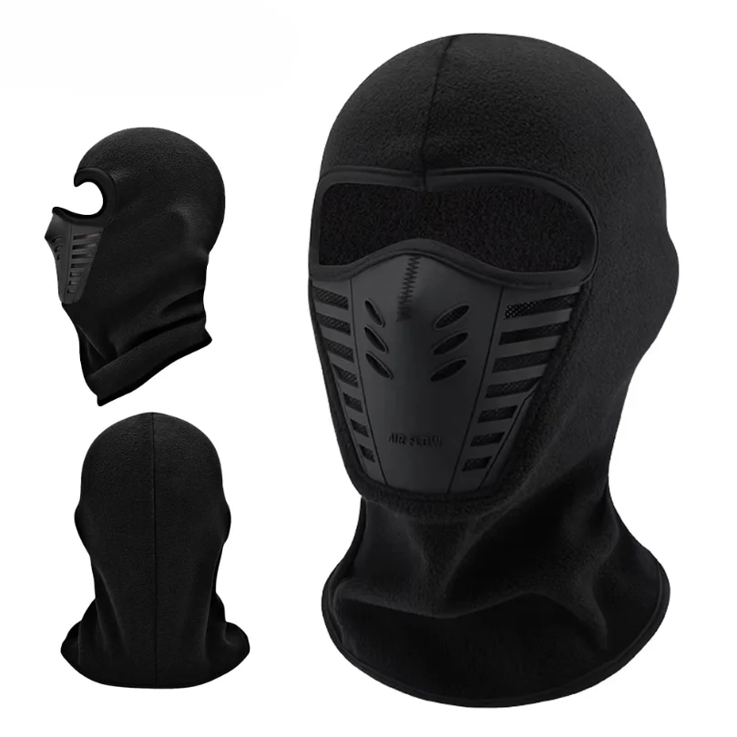 

Winter Outdoor Cycling Full Face Mask Windproof Dustproof Keep Warm Face Cover Ski Head Cover Motorcycle Riding Balaclava Cap