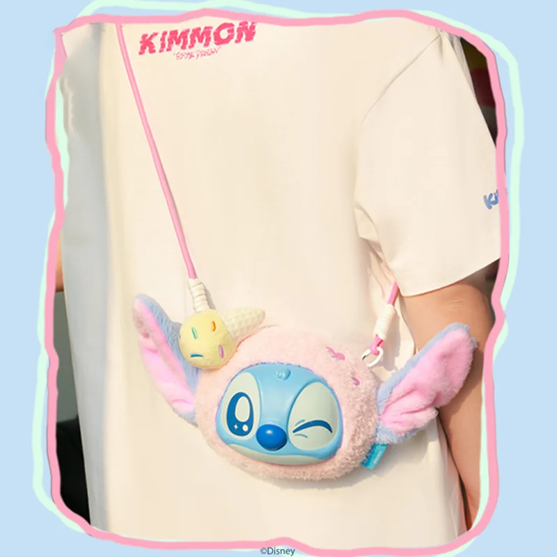 حقيبة كروس من القطيفة من ليلو ستيتش، صندوق أعمى غامض، دمية فضائية لطيفة قابلة للجمع