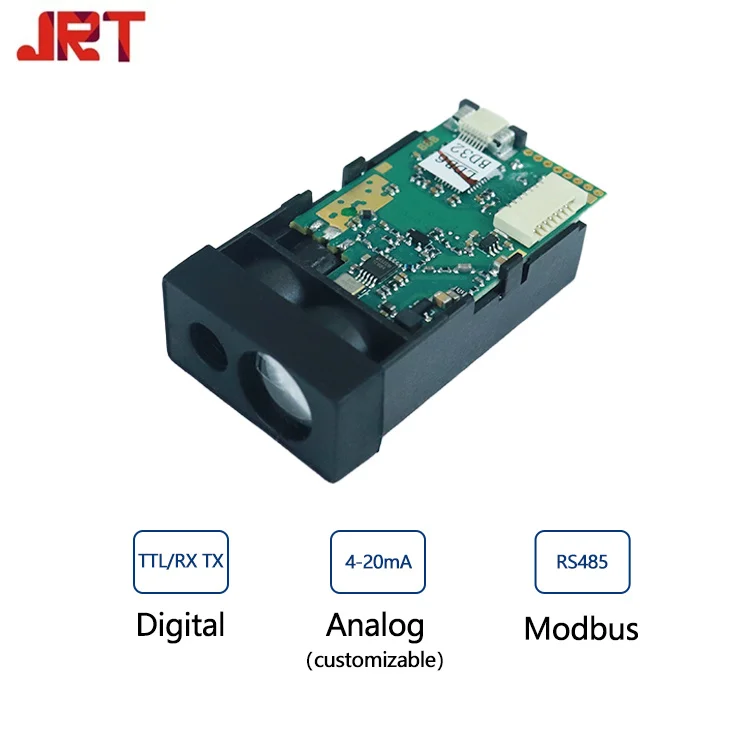 1 M Laser Distance Sensor Analog Laser Distance Measurement Sensor 4-20 Ma Serial 0 10v Analog Output Sensor For Robot