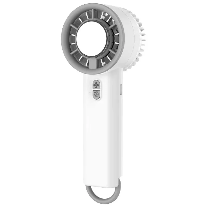 

Handheld small fan portable ice cooling small desktop charging turbine mini usb fan home