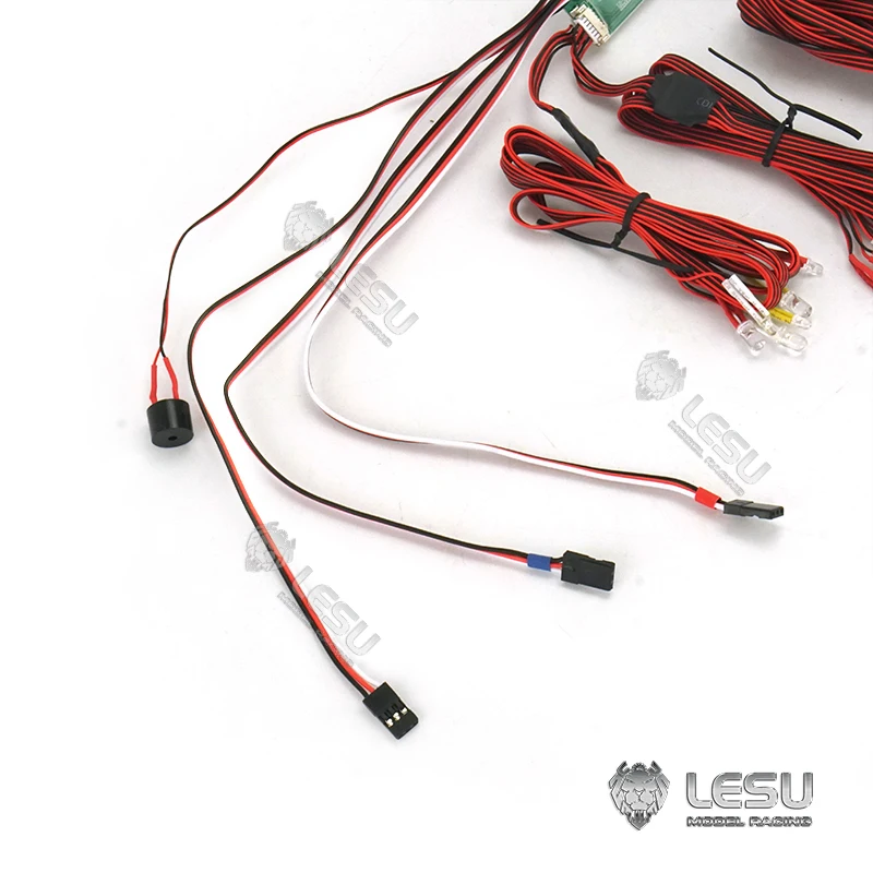 LESU 1/14 RC Truck Model Toy LED Light Set LED-01 Universal Tamiya Traction Truck Dump Truck Upgrade Modified Parts