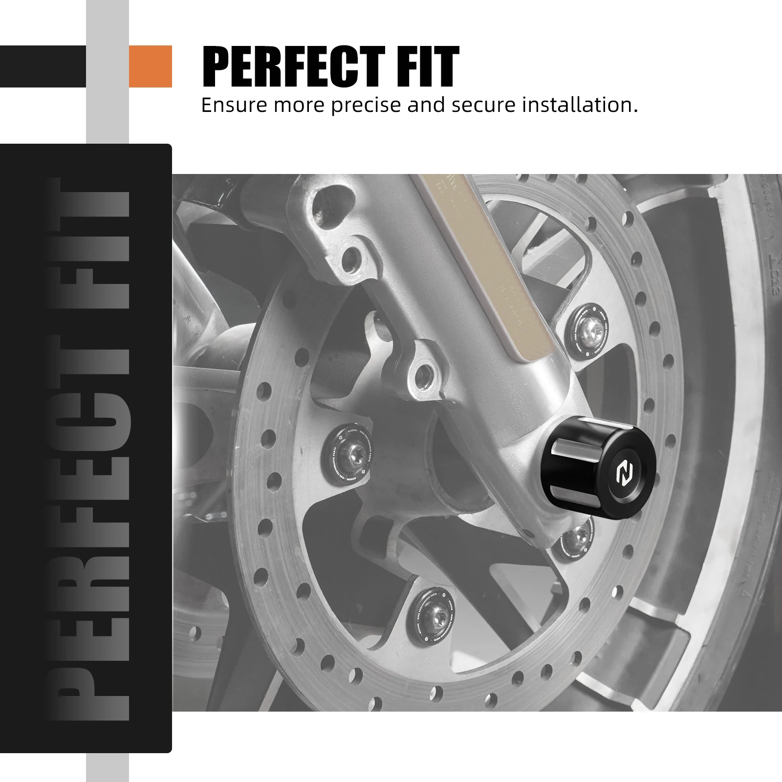 

Front Axle Nut Covers For Harley Softail Fat Boy Heritage Classic 114 2019-2023 Breakout Street Bob Low Rider Fat Bob Deluxe