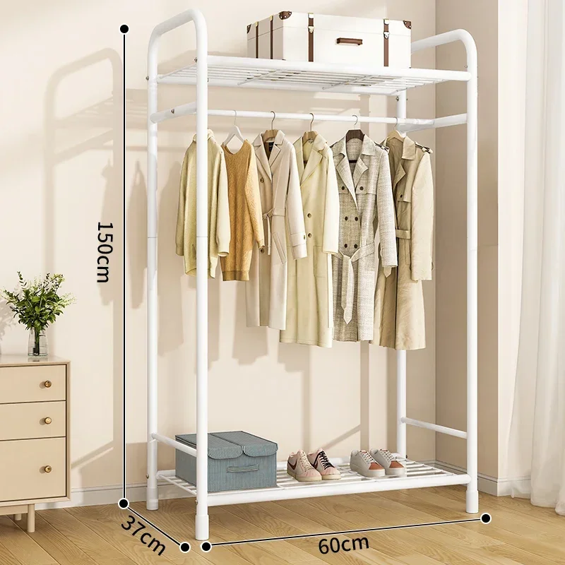 Large Metal Coat Rack Shoe Bench Space Saving Modern Shelf Cabinets Floor Hanger Bedroom Storage Porte Manteau Room Furniture