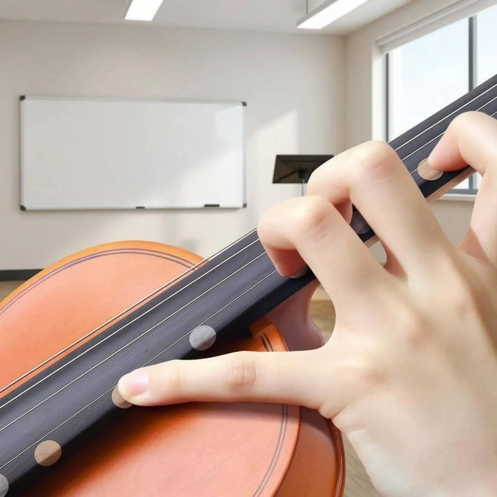 String Instrument Fingerboard Sticker Visual Dot Marker Tape for Violin Music Study Beginner Accessory