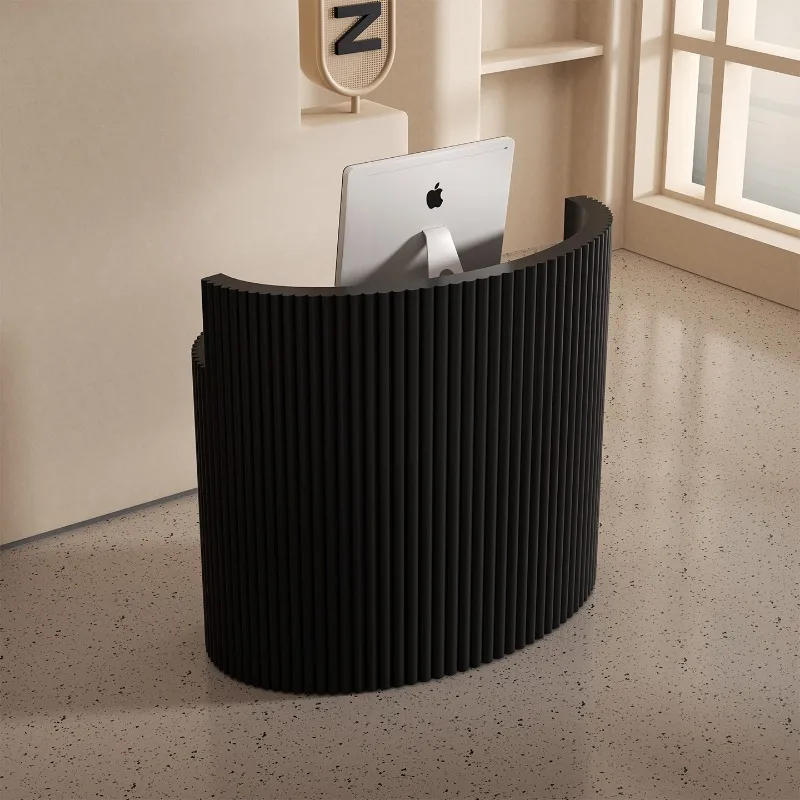 Small White Reception Desk Hairdressing Luxury Beauty Reception Desk Institute Checkout Office Comptoir Caisse Beauty Furniture