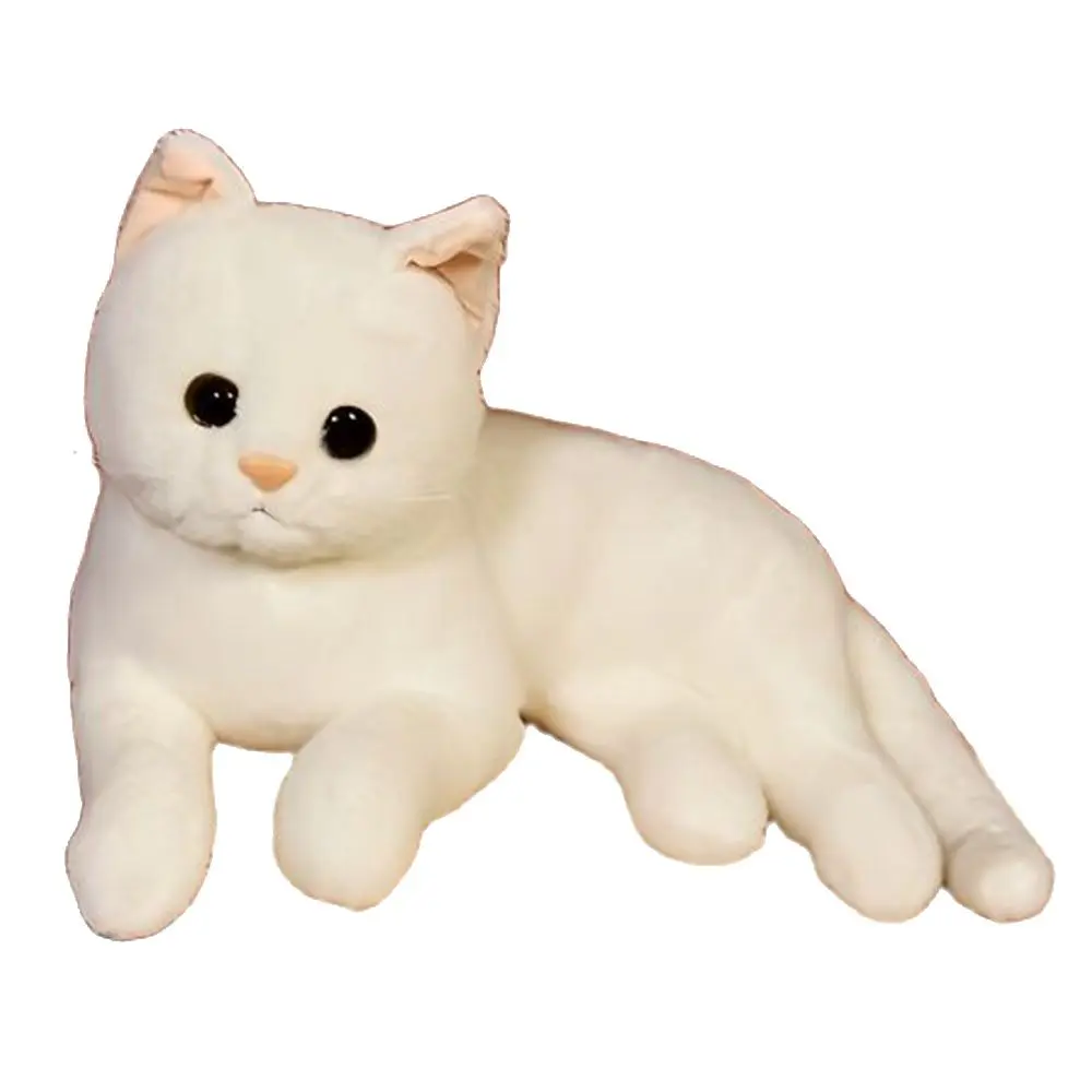 

29CM Super Simulation Small Cat Plush Toys Pet Calming Dolls Cute Accompany Children's Birthday Gifts Home Furnishings