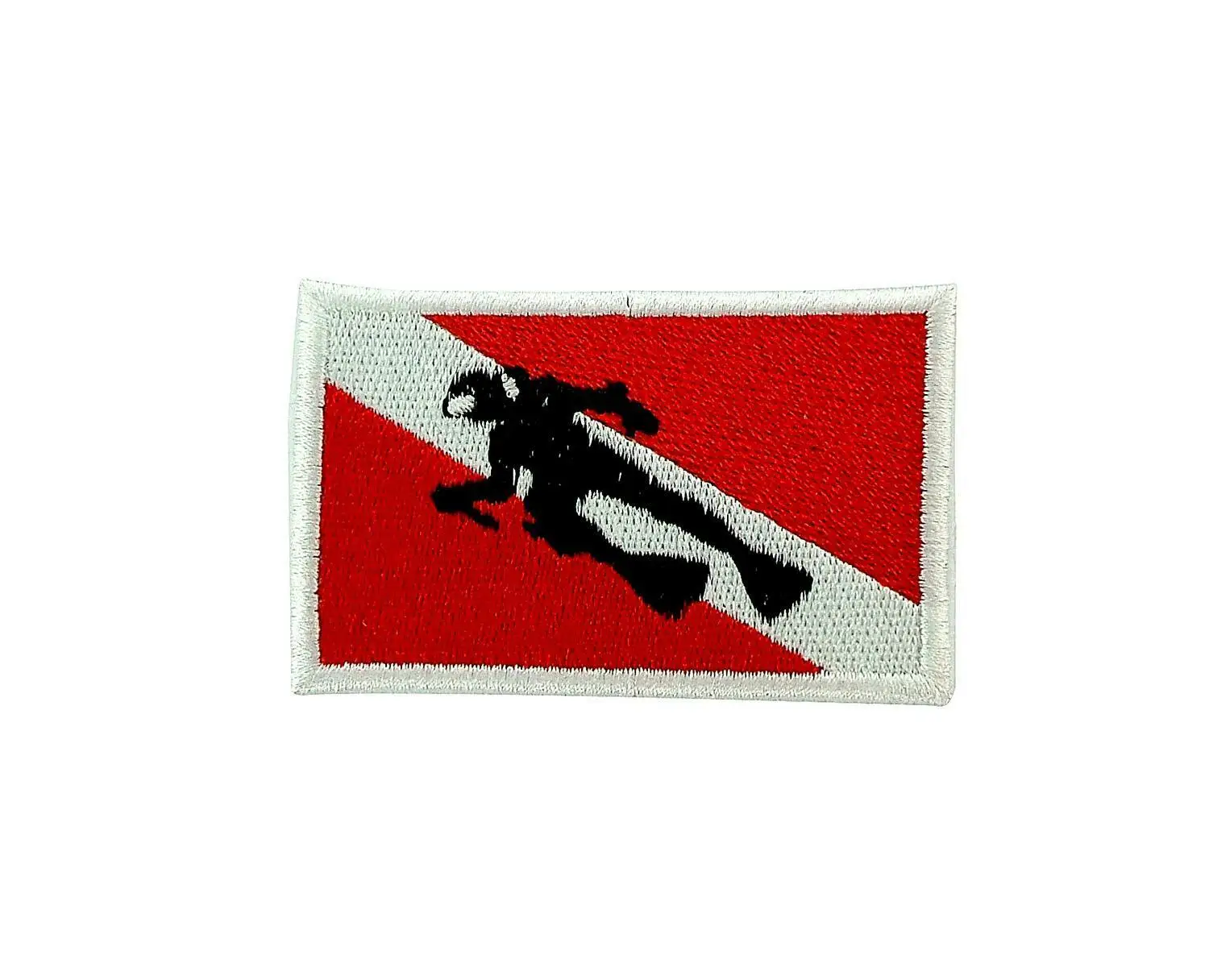 

Patch flag backpack back vest bag scuba diving diver dive embroidered iron on ≈6*4cm