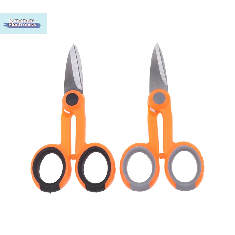 【Fiber Optic Kevlar Cutter Scissors Kevlar Aramid Fiber Sharp Scissors Jumper Wire Pigtail Tools Electrician Tools】