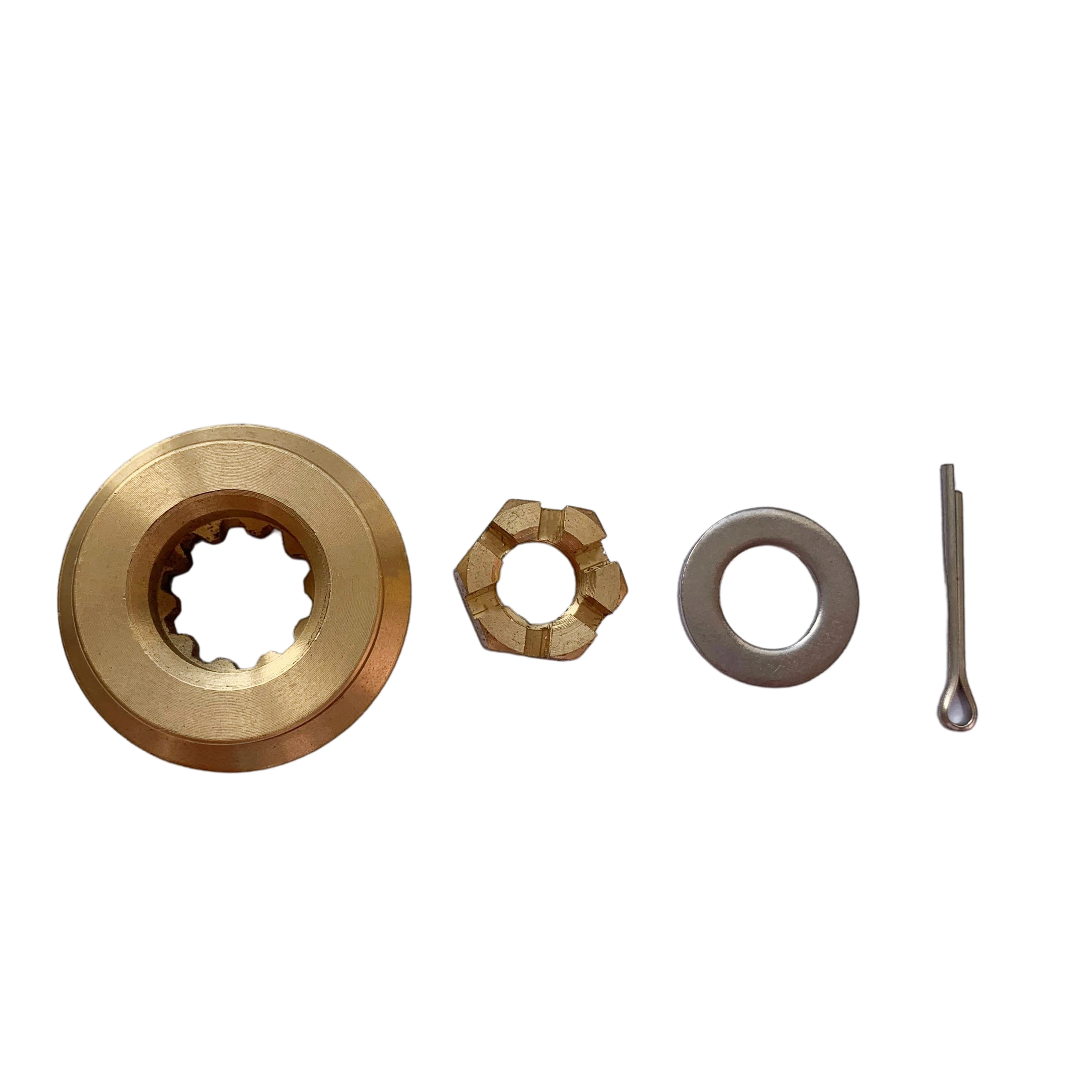 

Propeller Installation Hardware Kits fit HONDA 25HP-30HP Outboard Motos Thrust Washer/Spacer/Washer/Nut/Cotter Pin Included