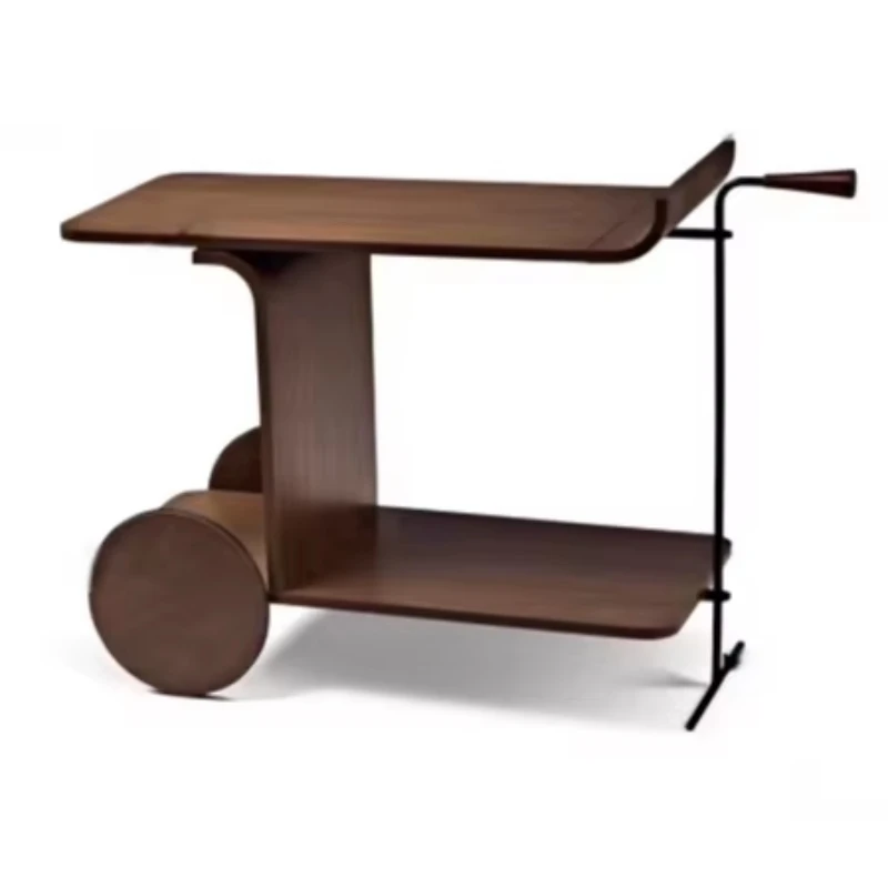 Modern design mobile bar and beverage service trolley for restaurant and hotel furniture