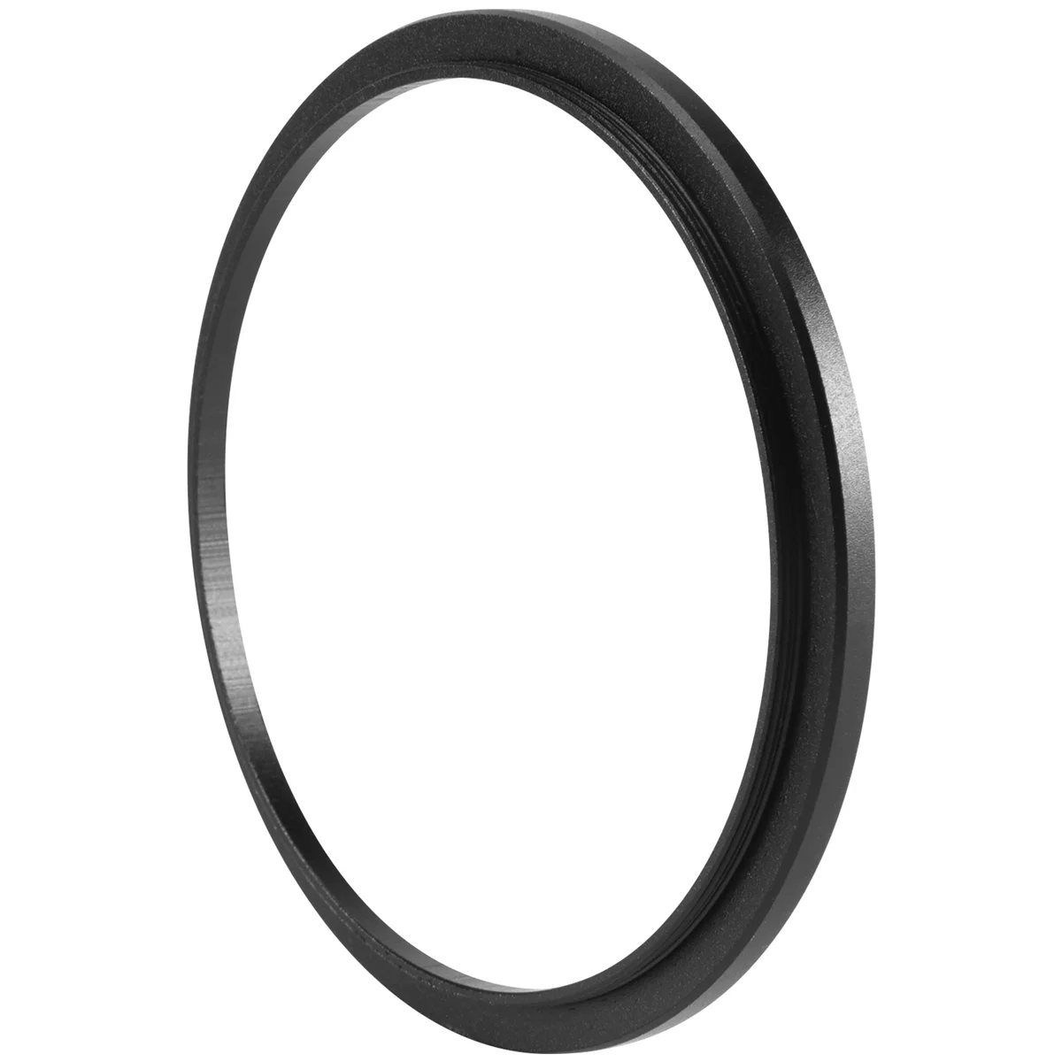 Anello adattatore in metallo nero con filtro Step-Up per obiettivo della fotocamera da 72mm-77mm