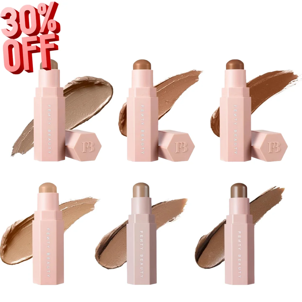 FENTY BEAUTY Stick Contorno Opaco Portatile, Sfumabile e Naturale, per un Look Sottile, Perfetto per Viaggi e Ritocchi Quotidiani