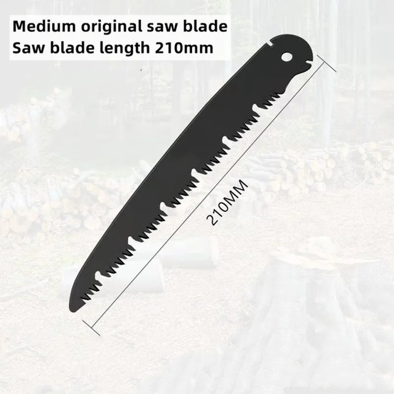 ZK30 SK5 Steel Blade Folding Saw Woodwork Hand Saw Garden Household Sawing Branches Saw Pruning Folding Saw Wood Cutting Hacksaw