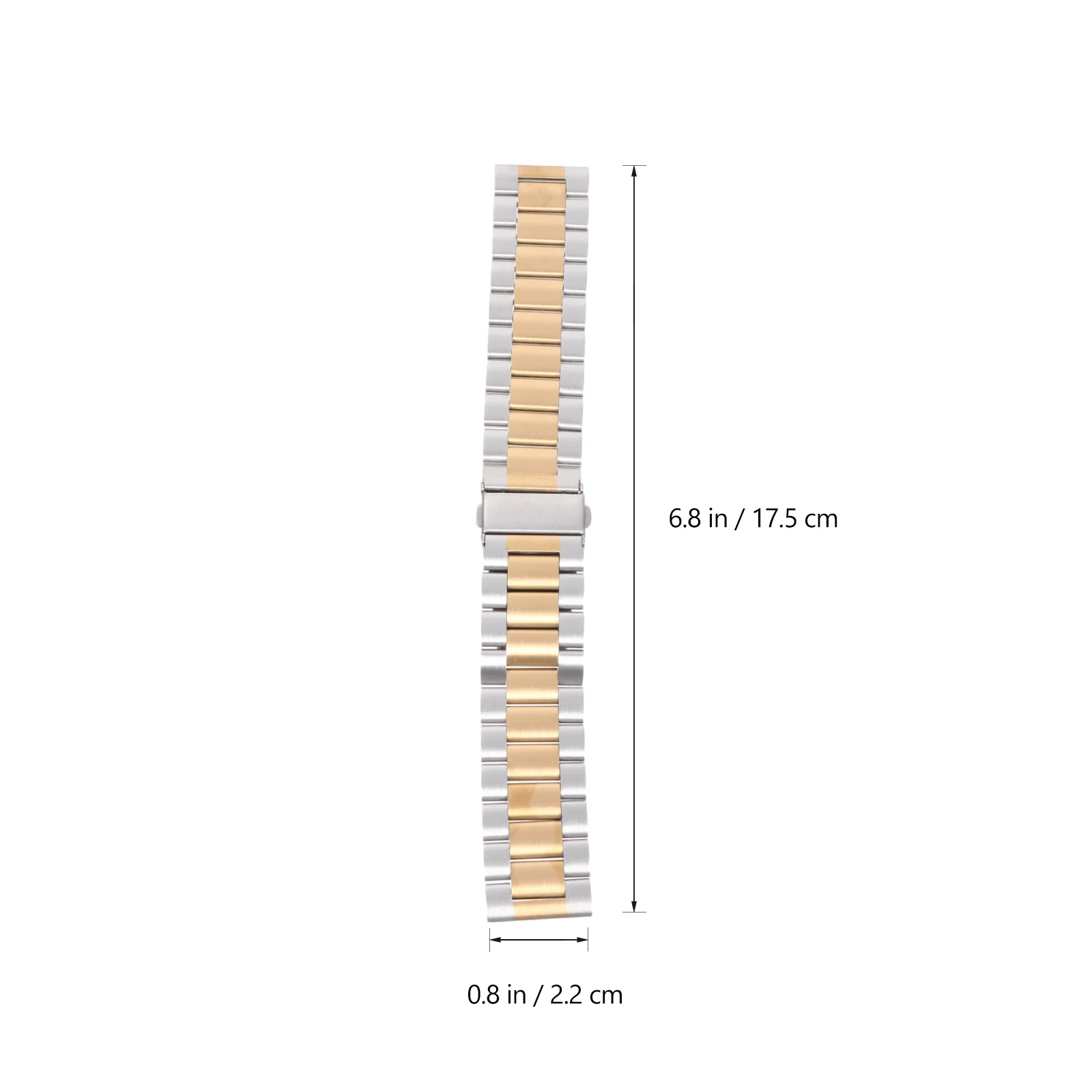 

Durable Watch Straps Stainless Watchband Bands Chain Steel Accessories Replacement Parts